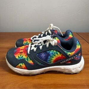 Merrell‎ Kids' Altalight Low Tie-Dye Sneaker Comfort Athletic Rainbow Unisex 12